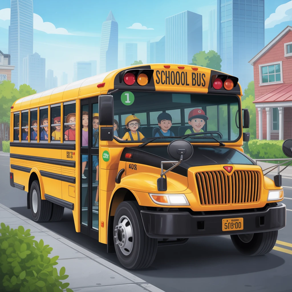 Cover image of Drive the Ultimate School Bus: A Fun Free Online Adventure!