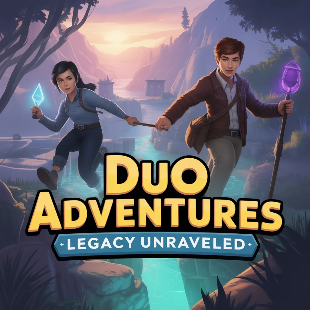 Cover image of Duo Adventures: Legacy Unraveled - An Epic Free Online Game Challenge