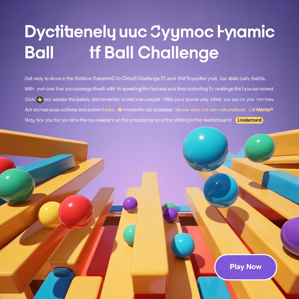 Cover image of Dynamic Ball Challenge - Play This Free Online Game Now!