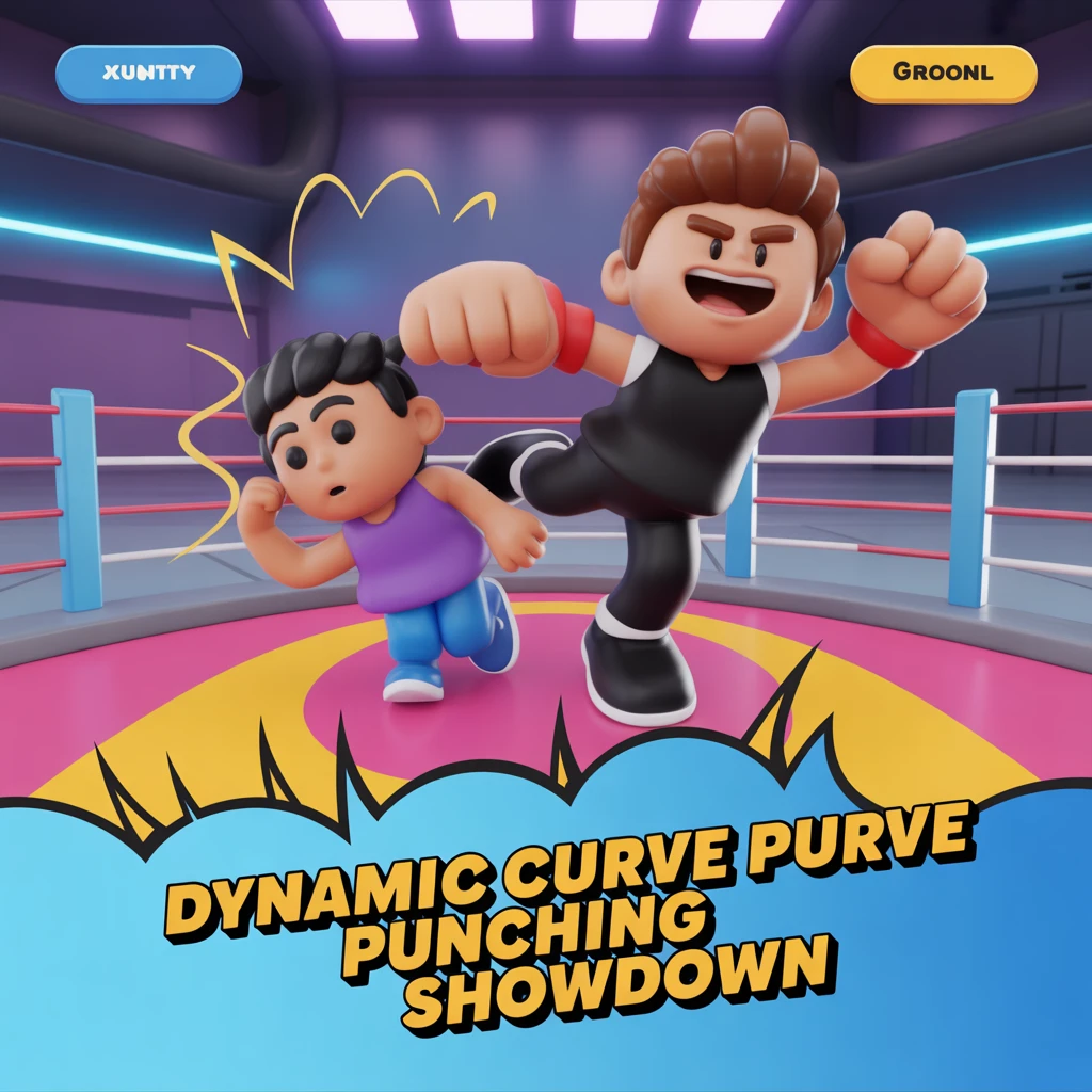 Cover image of Dynamic Curve Punching Showdown: Unleash Your Skills in This Free Online Game!
