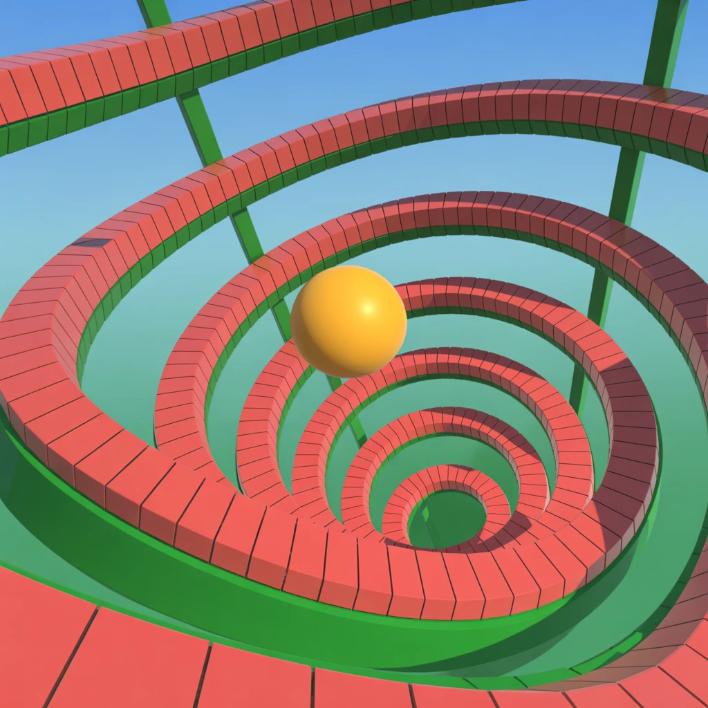 Cover image of Dynamic Helix Tower Jump - Free Online Adventure Game