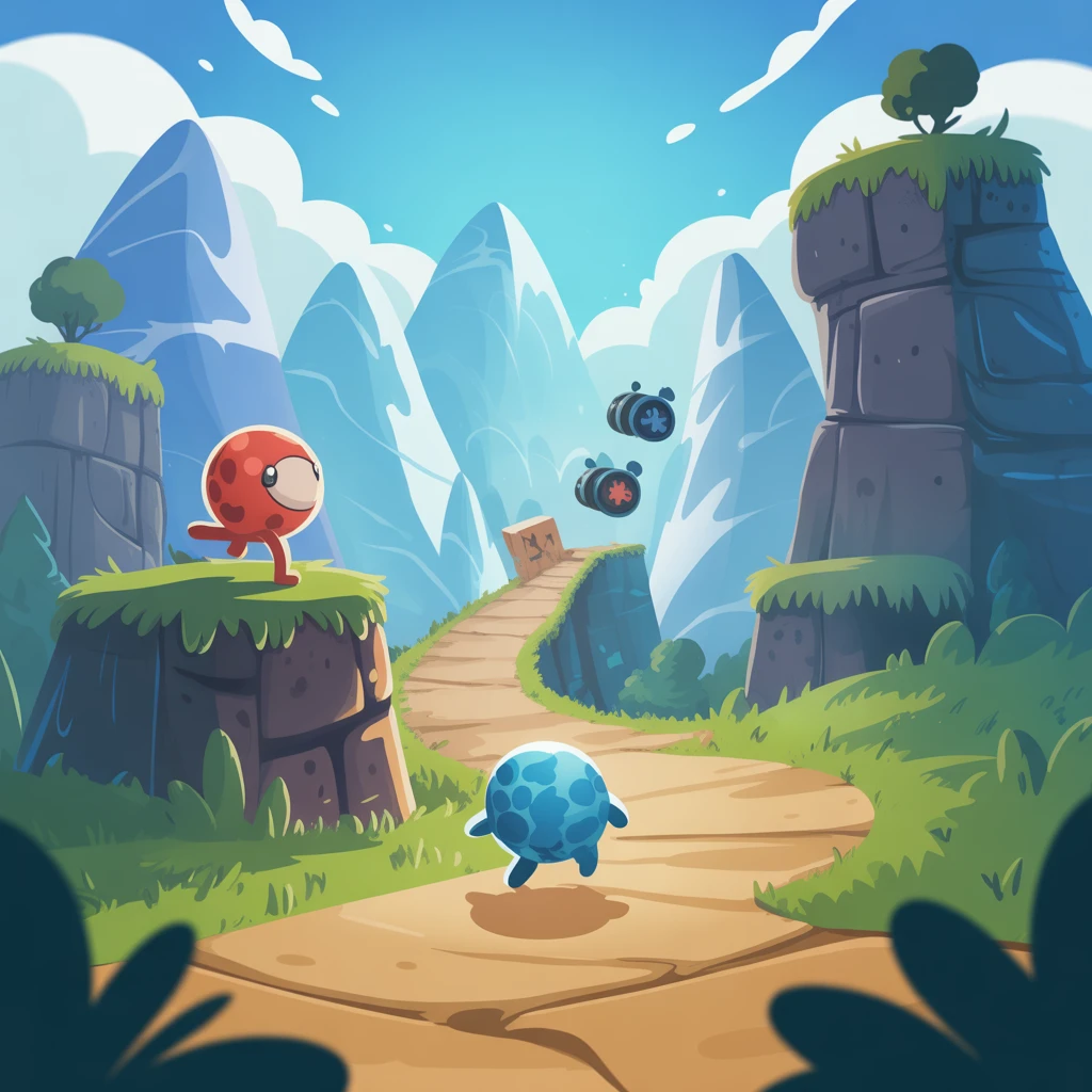 Cover image of Dynamic Journey: A Free Online Adventure Game