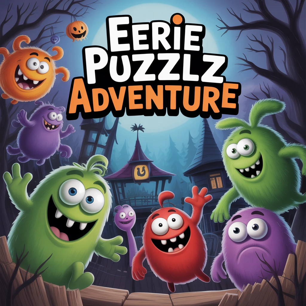 Cover image of Eerie Puzzle Adventure: Solve Spookiz Jigsaw Online for Free
