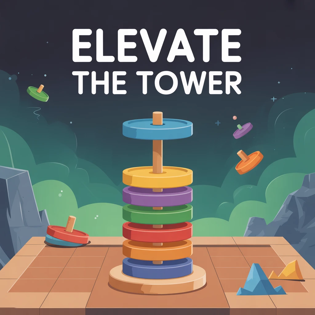 Cover image of Elevate the Tower: A Free Online Strategy Game