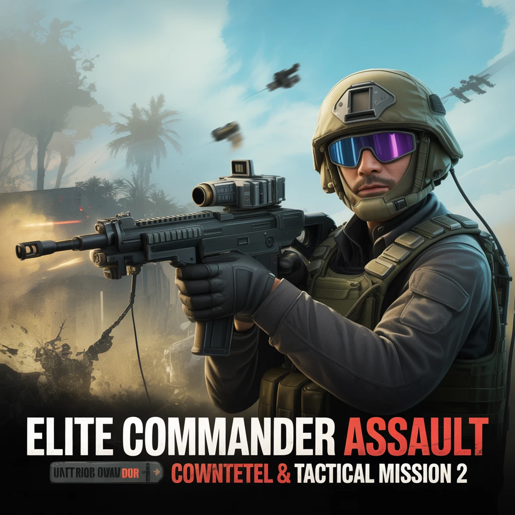 Cover image of Elite Commander Assault: Tactical Mission 2 - Free Online Browser Game