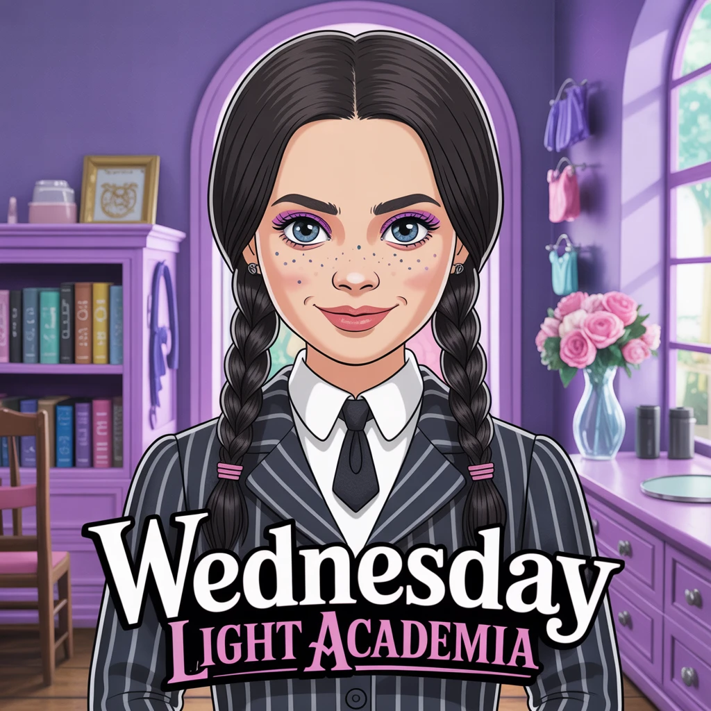 Cover image of Embrace the Aesthetic: Play Wednesday Light Academia Online for Free!