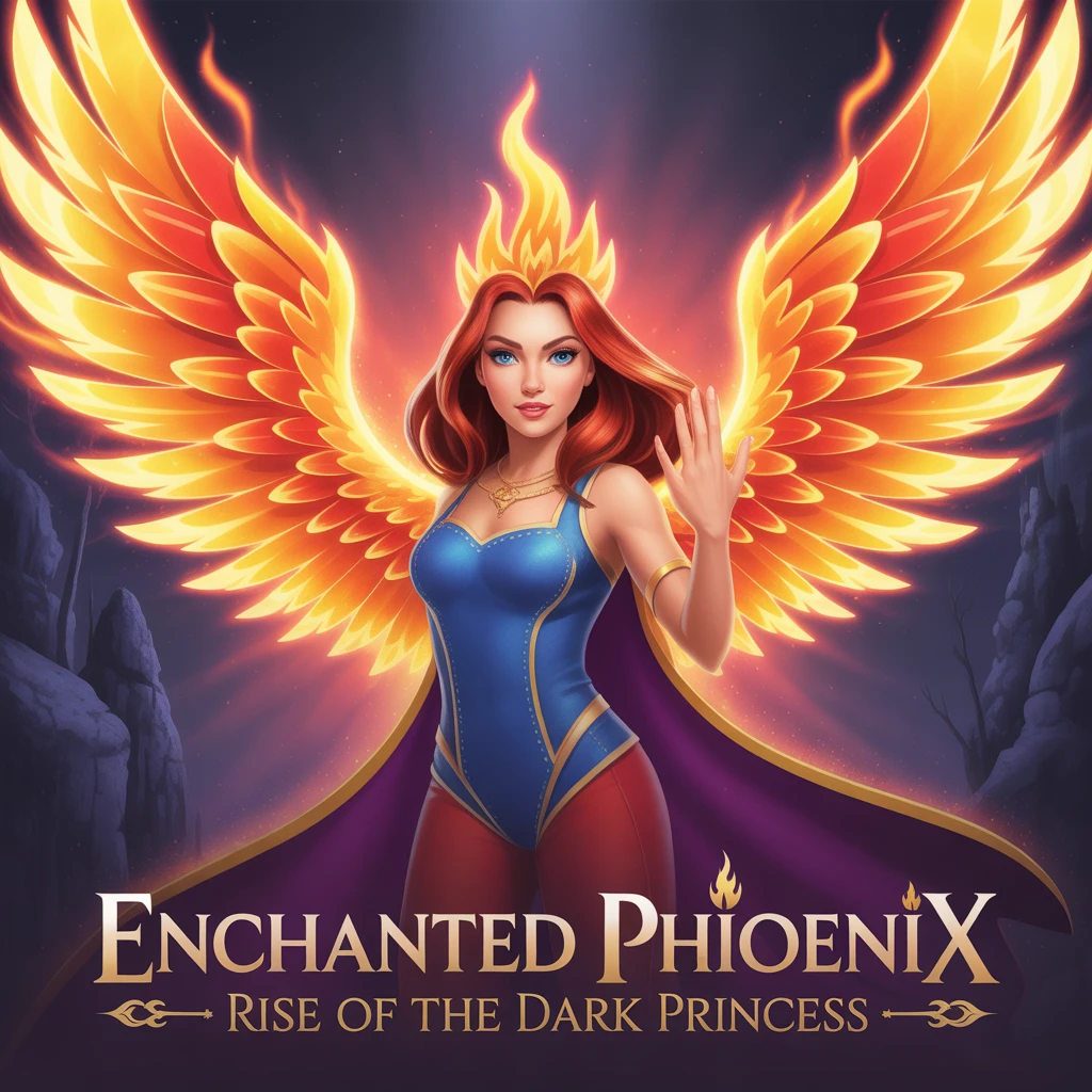 Cover image of Enchanted Phoenix: Rise of the Dark Princess - Free Online Adventure