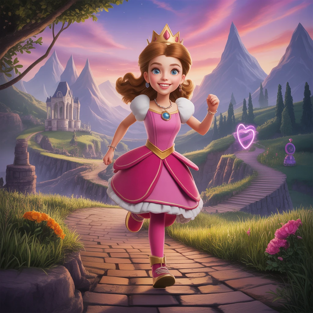Cover image of Enchanted Princess Adventure: 3D Run Challenge