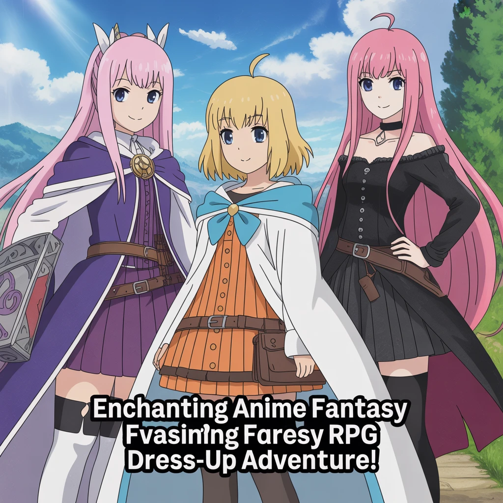 Cover image of Enchanting Anime Fantasy RPG Dress-Up Adventure