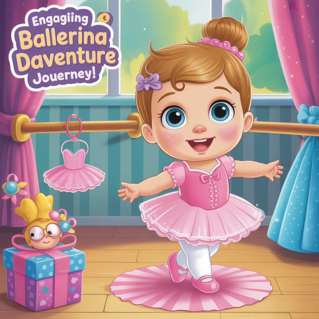 Cover image of Enchanting Ballerina Dance Adventure with Baby Hazel - Play Free Online Game!