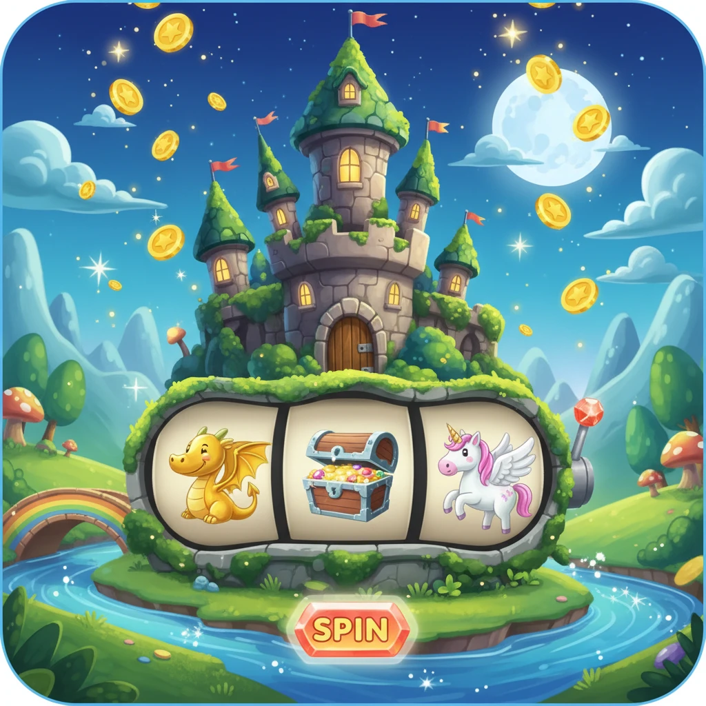 Cover image of Enchanting Castle Slots: Play Free Online Casino Adventure!