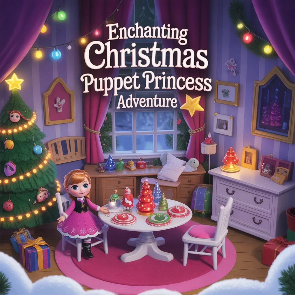 Cover image of Enchanting Christmas Puppet Princess Adventure: Play Free Online Game