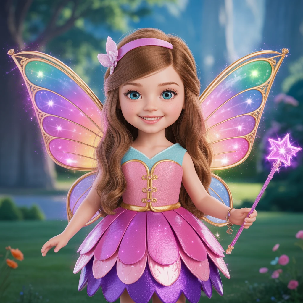 Cover image of Enchanting Fairy Dress-Up Adventure: Create Your Own Magical Style
