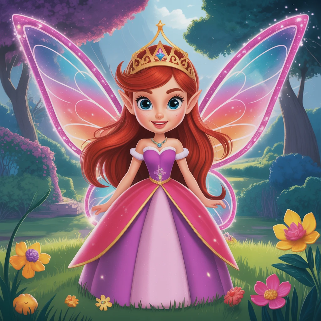 Cover image of Enchanting Fairy Princess Jigsaw Puzzle Adventure