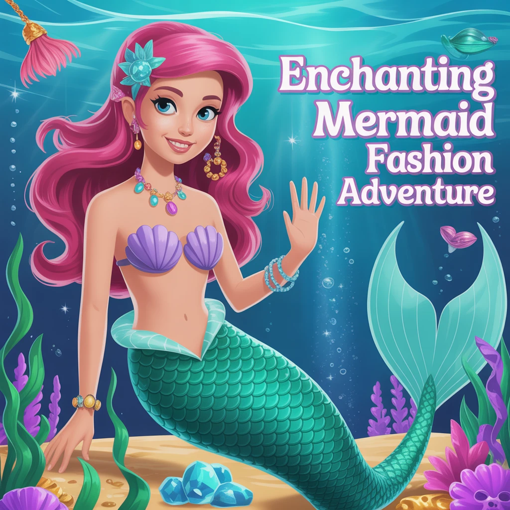 Cover image of Enchanting Mermaid Fashion Adventure: Dress Up & Play Online!