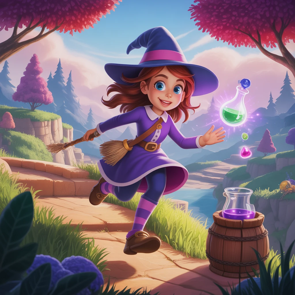 Cover image of Enchanting Potion Journey: An Engaging Free Online Game