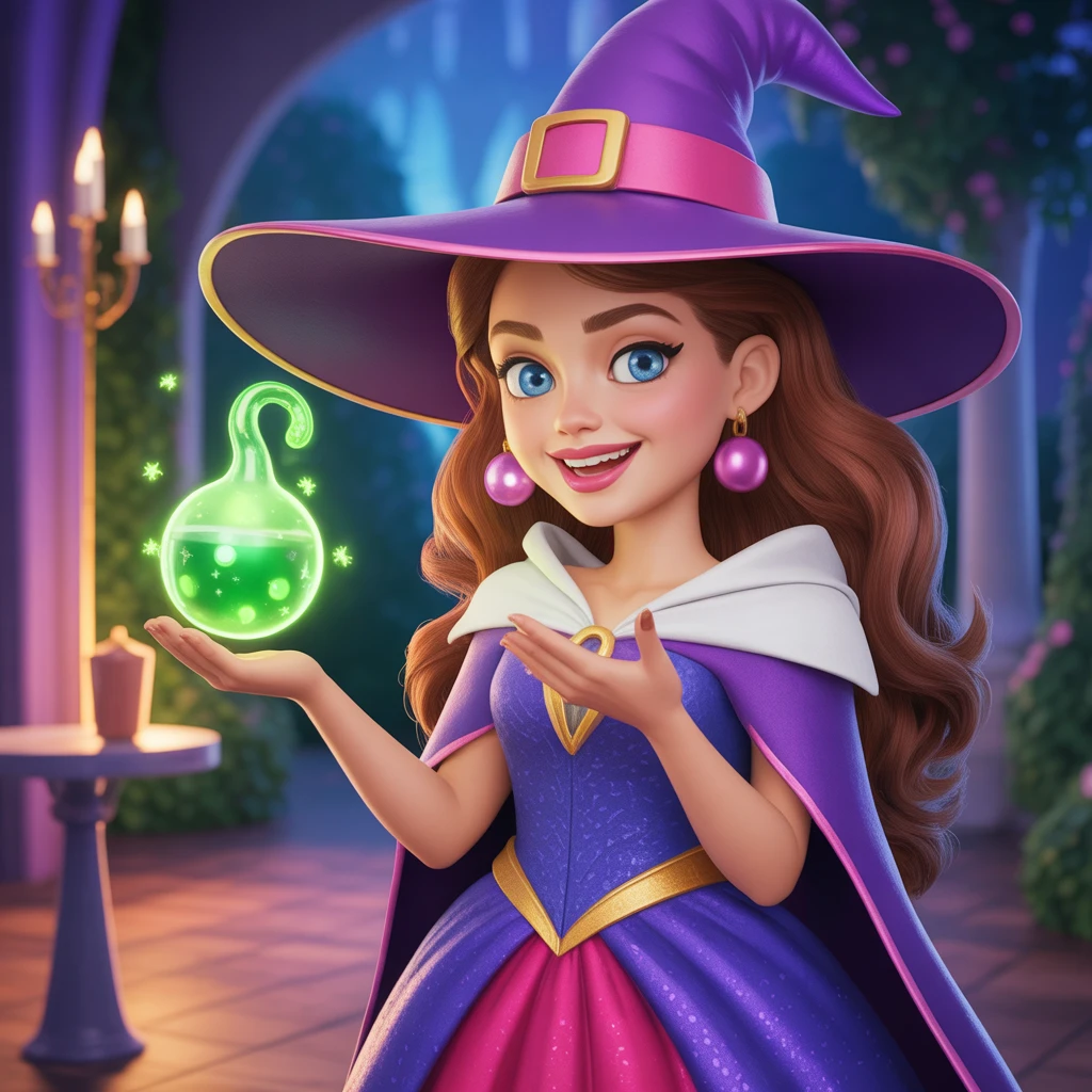 Cover image of Enchanting Transformation: Witch to Princess Makeover Online Game