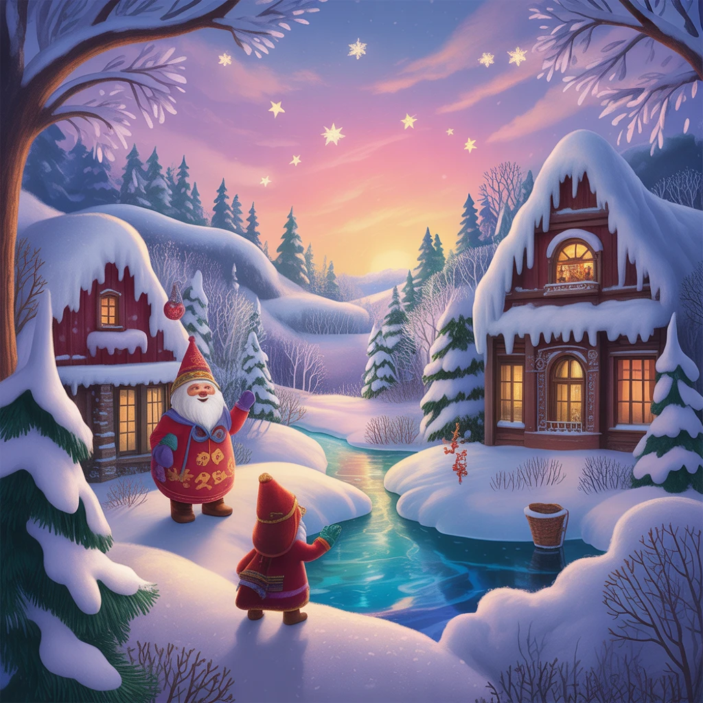 Cover image of Enchanting Winter Jigsaw Puzzles: Free Online Adventure