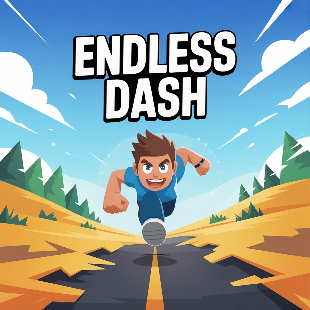 Cover image of Endless Dash: Run, Jump, and Survive in this Free Online Adventure!