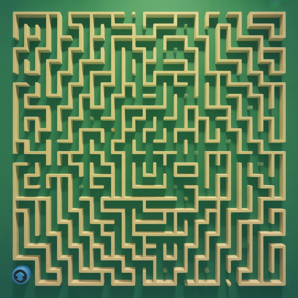 Cover image of Endless Maze Adventure: Unravel the Infinite Paths in this Free Online Game