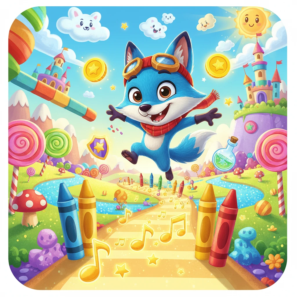 Cover image of Endless Toon Adventure: Run, Jump, and Explore!