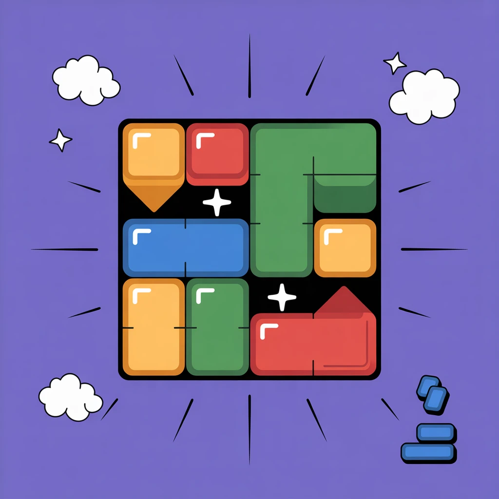 Cover image of Engaging Blocks Puzzle Game: Free Online Strategy Challenge