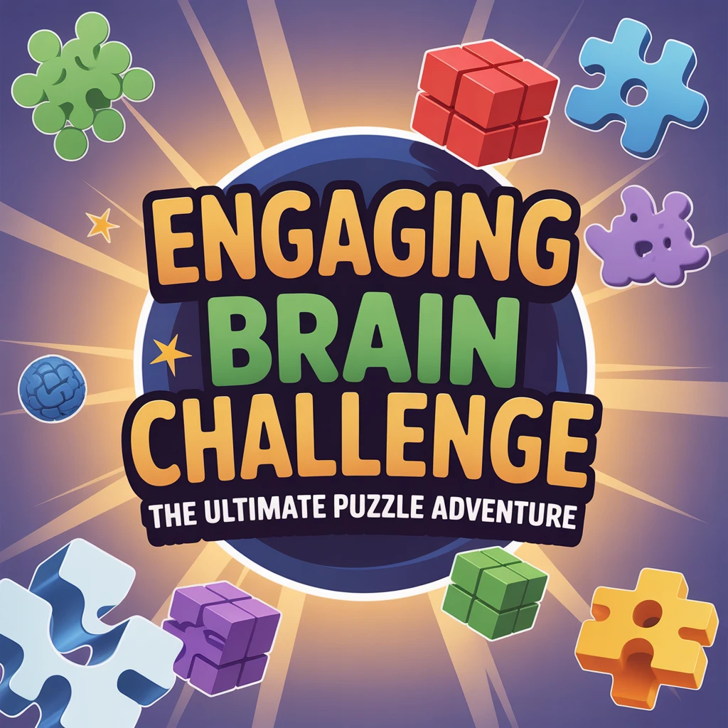 Cover image of Engaging Brain Challenge: The Ultimate Puzzle Adventure