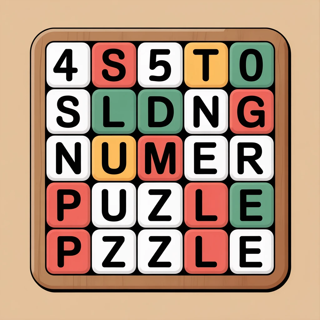 Cover image of Engaging Classic Sliding Number Puzzle - Free Online Brain Challenge