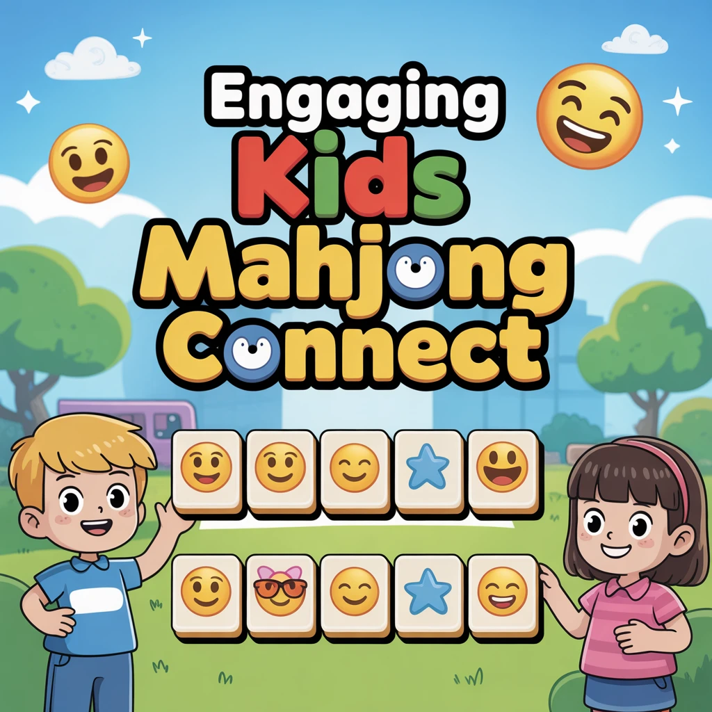 Cover image of Engaging Kids Mahjong Connect - Play Free Online Puzzle Game!