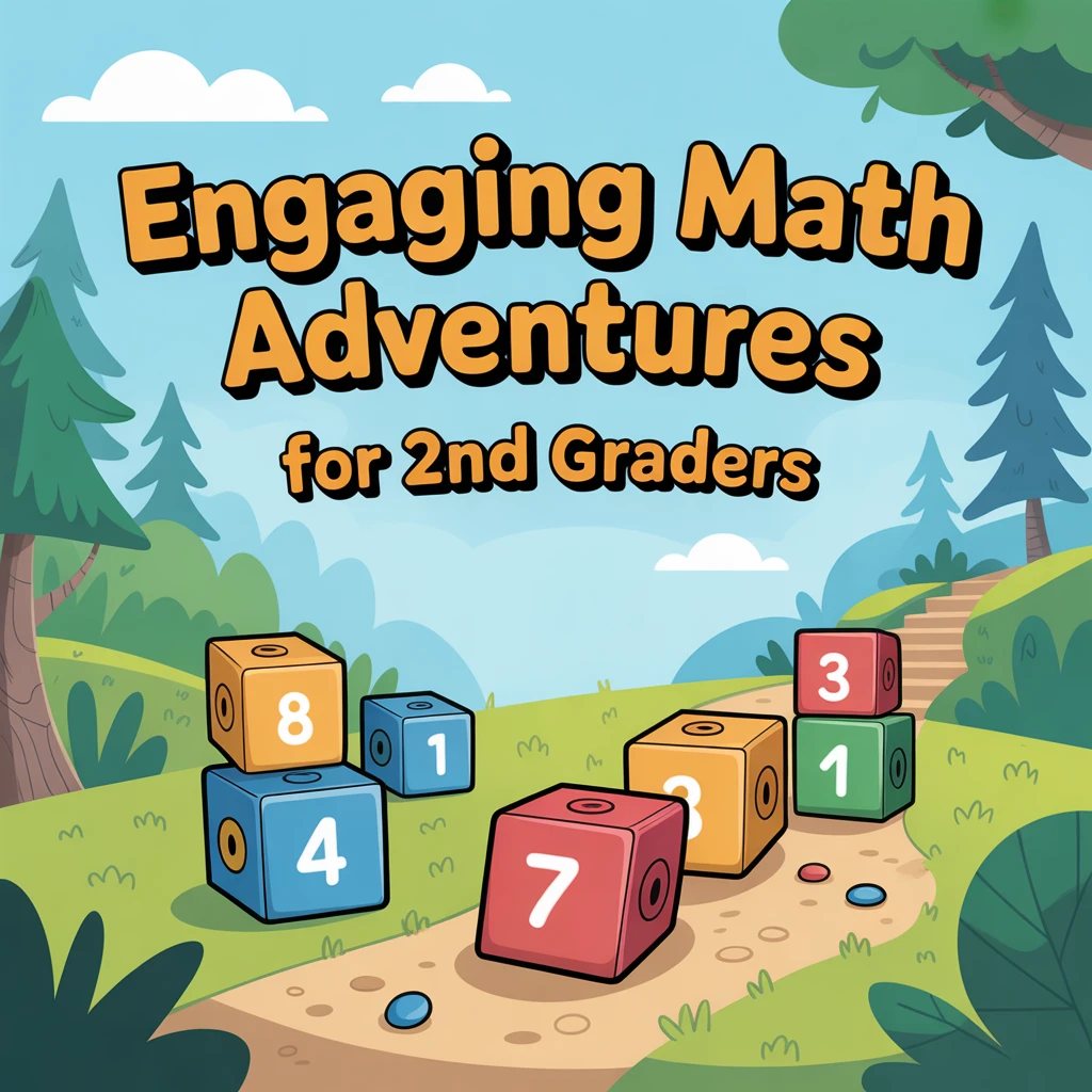 Cover image of Engaging Math Adventures for 2nd Graders - Free Online Game