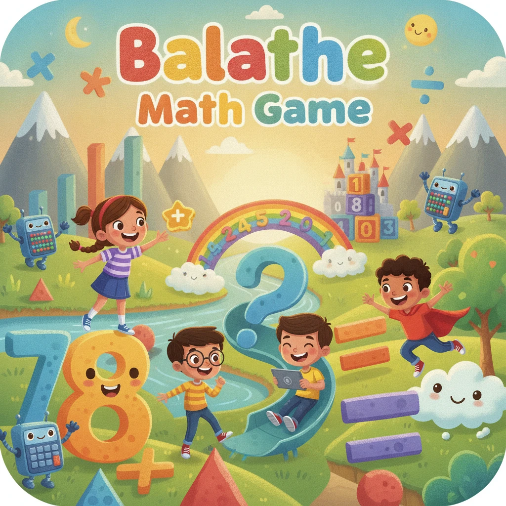 Cover image of Engaging Math Challenges for Kids - Free Online Learning Game