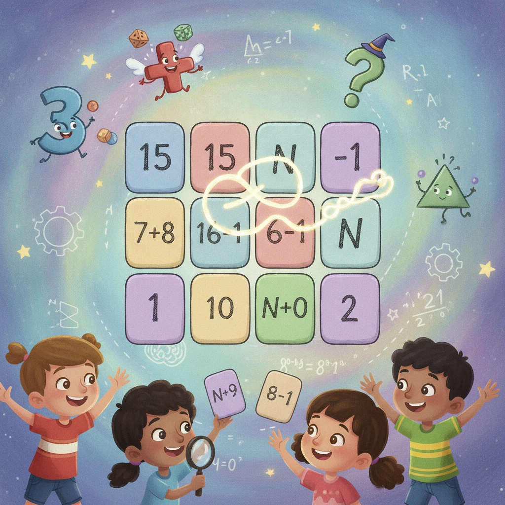 Cover image of Engaging Math Pair Puzzle - Play Free Online Now!