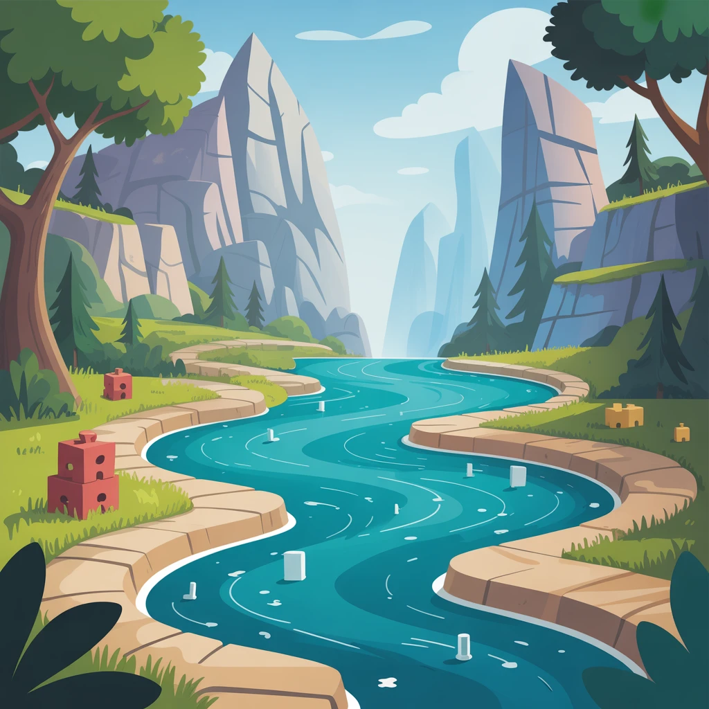 Cover image of Engaging Online Puzzle Adventure: Solve and Conquer!