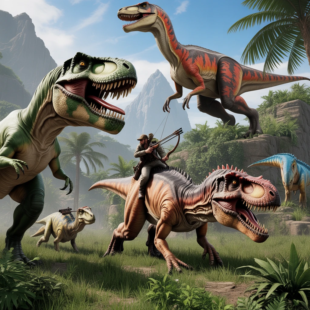 Cover image of Epic 3D Dinosaur Hunting Adventure - Free Online Game