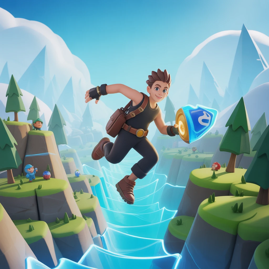 Cover image of Epic 3D World Quest: Dive into the Adventure!