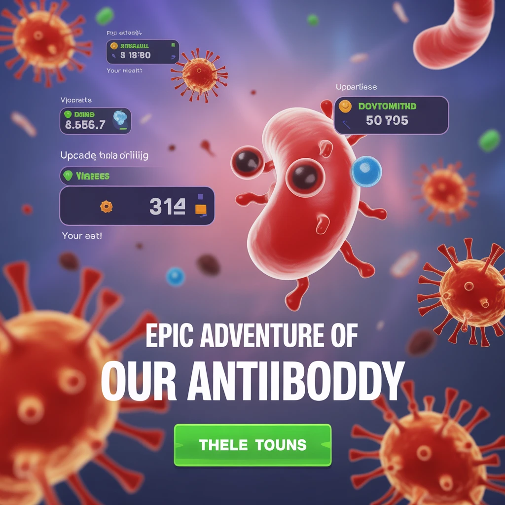 Cover image of Epic Adventure of Antibody: Defend Your Body in This Free Online Game!