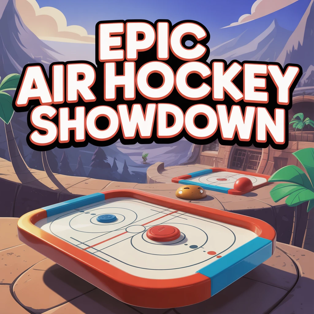 Cover image of Epic Air Hockey Showdown: Join Flig in This Free Online Adventure!