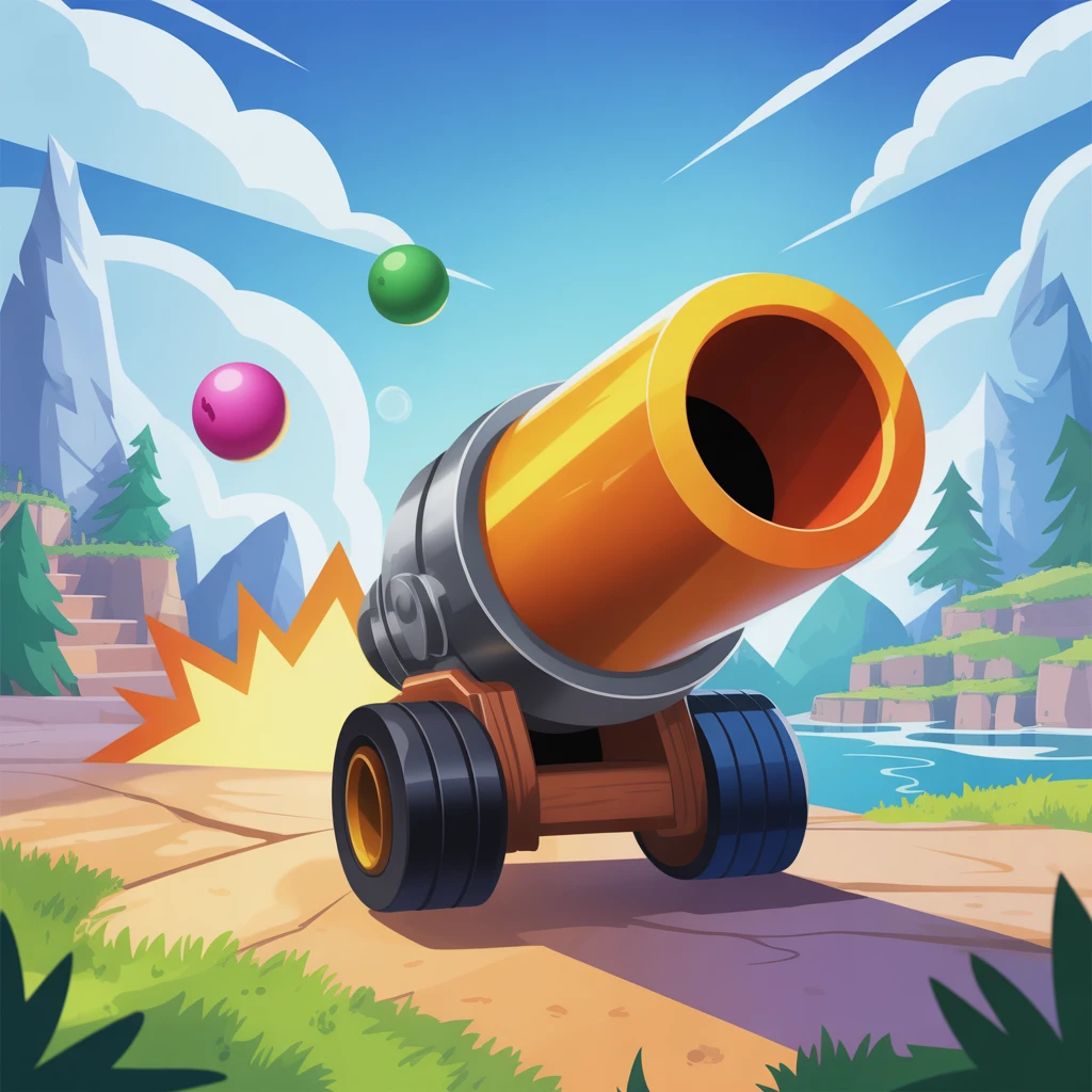 Cover image of Epic Ball Blast Adventure: Free Online Game Fun!