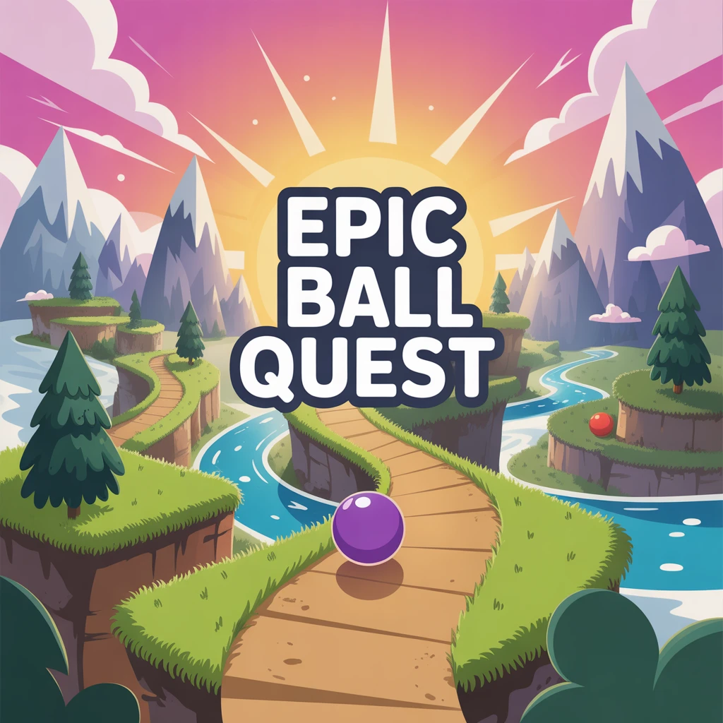 Cover image of Epic Ball Quest: Conquer Challenging Levels in This Free Online Adventure Game!