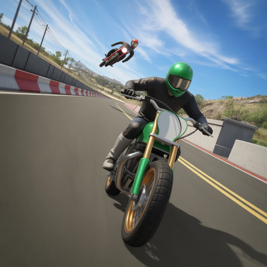 Cover image of Epic Bike Stunt Adventure - Free Online Racing Game