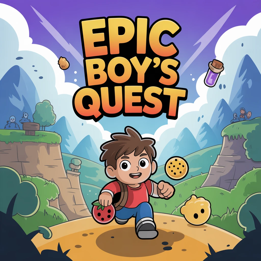 Cover image of Epic Boy's Quest: A Thrilling Online Adventure Game