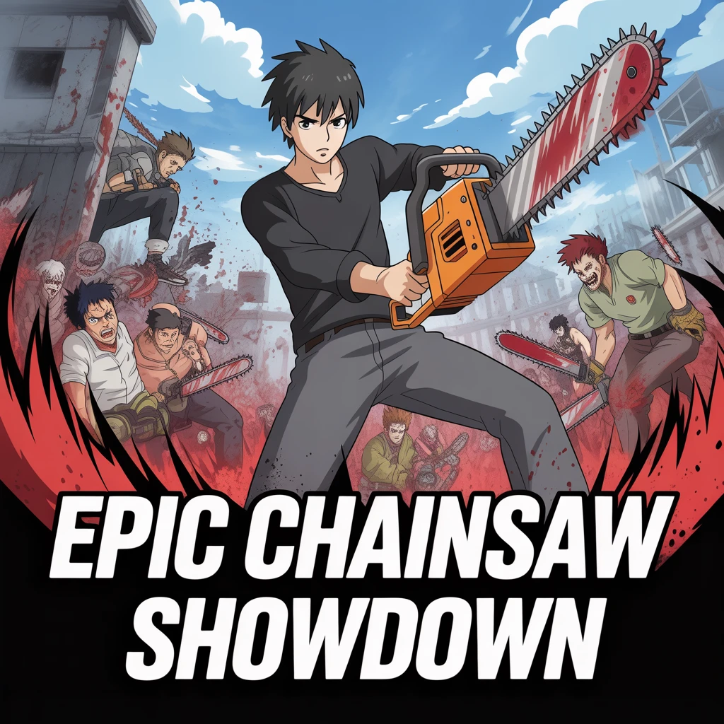 Cover image of Epic Chainsaw Showdown: Free Online Anime Battle Game