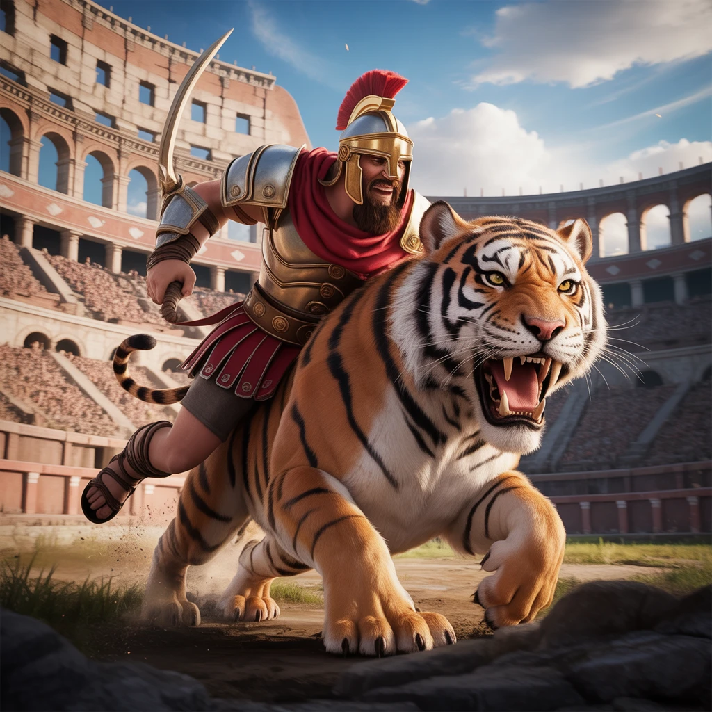 Cover image of Epic Colosseum Clash: Thrilling Online Arena Battle