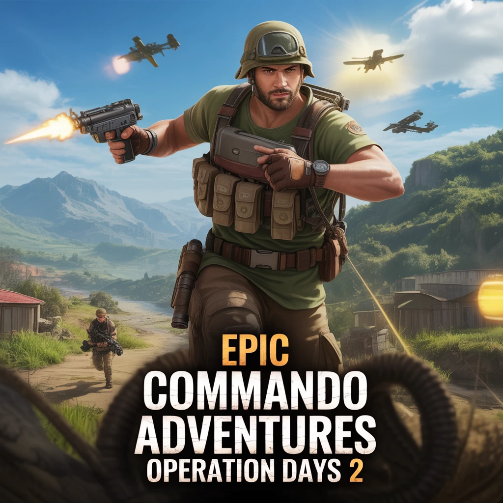 Cover image of Epic Commando Adventures: Operation Days 2 - Free Online Action Game