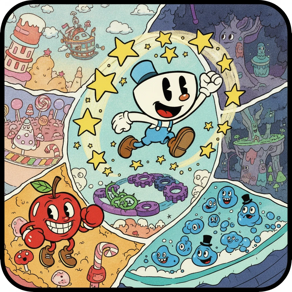 Cover image of Epic Cuphead Journey: Unleash Your Skills in This Free Online Adventure Game