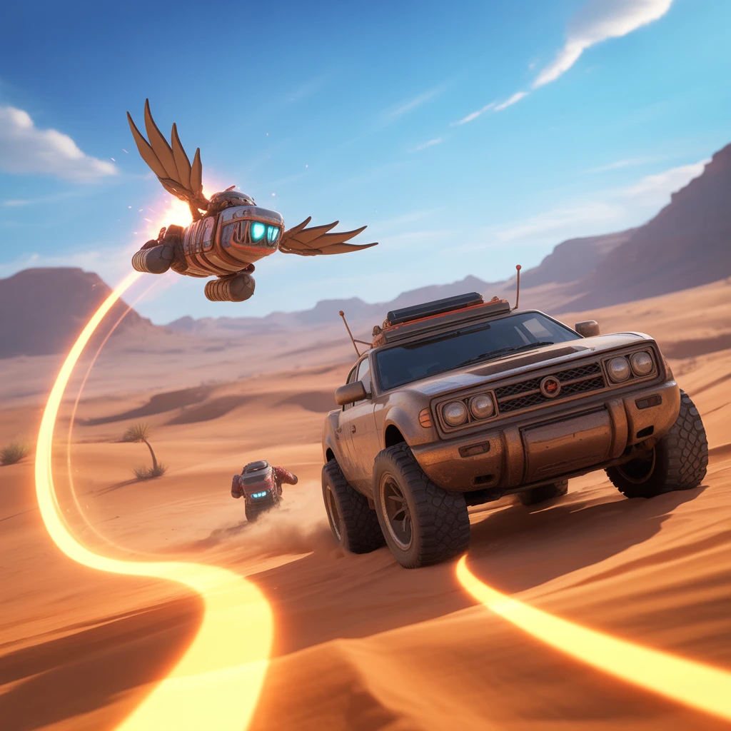 Cover image of Epic Desert Adventure: Race Through the Sands in This Free Online Game!