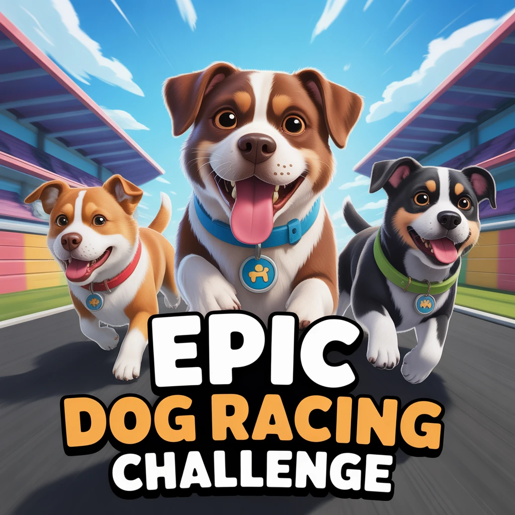 Cover image of Epic Dog Racing Challenge - Free Online Game