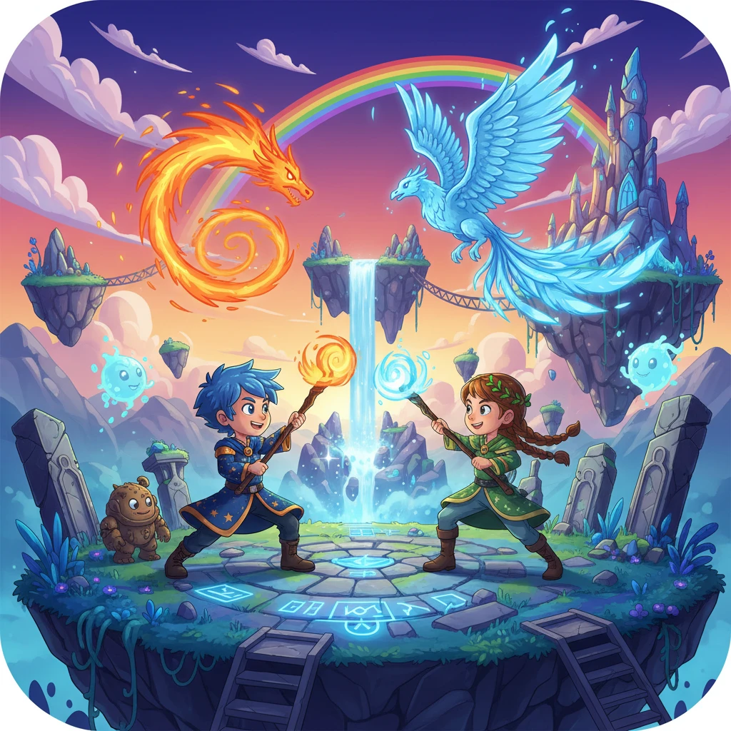 Cover image of Epic Duel of Sorcerers: Unleash Your Magic in this Free Online Game!