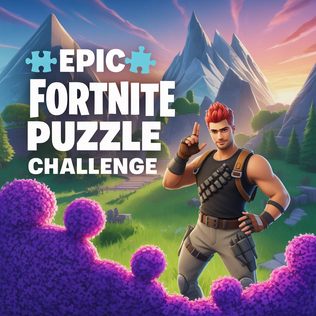 Cover image of Epic Fortnite Jigsaw Puzzle Challenge - Play Free Online!