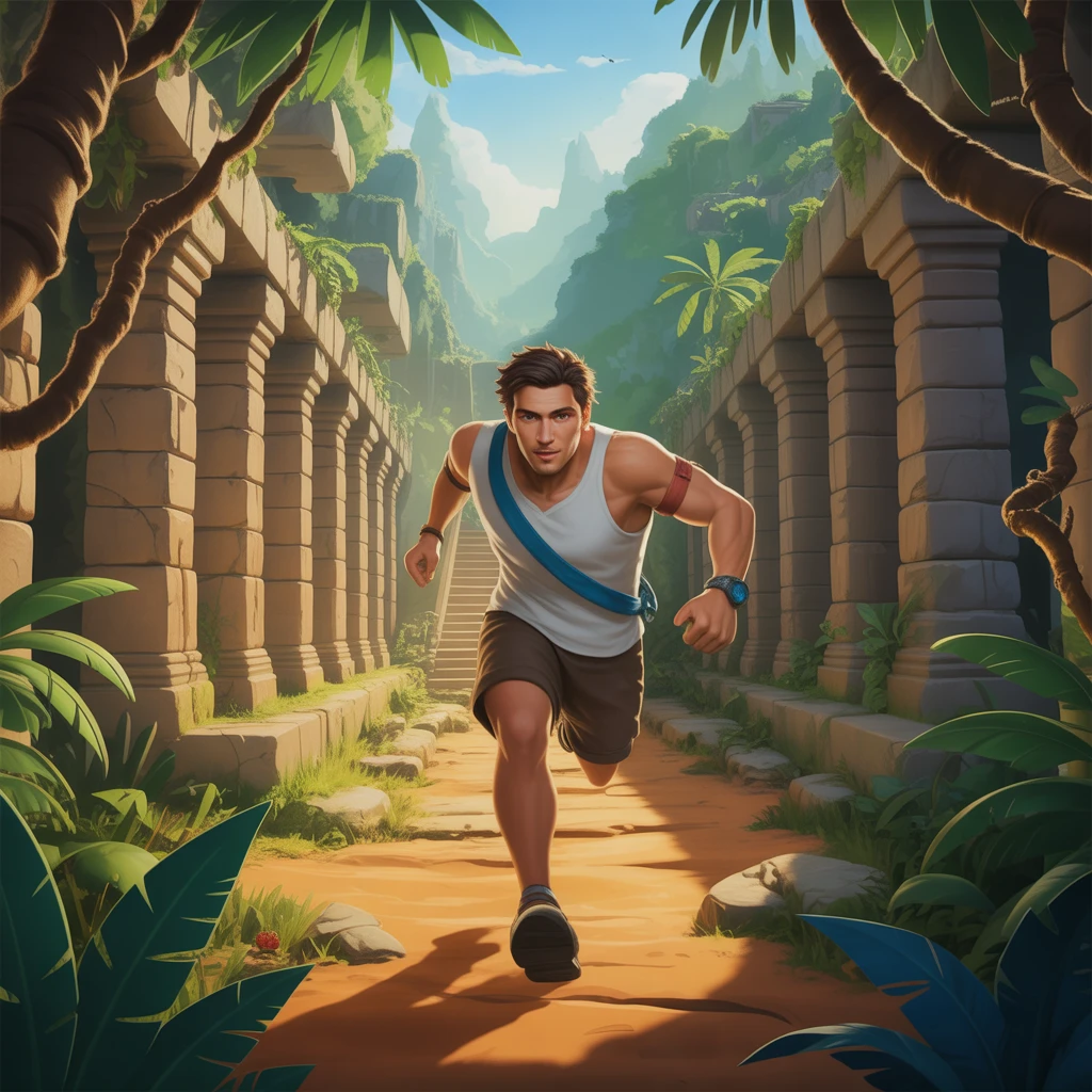 Cover image of Epic Jungle Escape: Free Online Temple Run Adventure